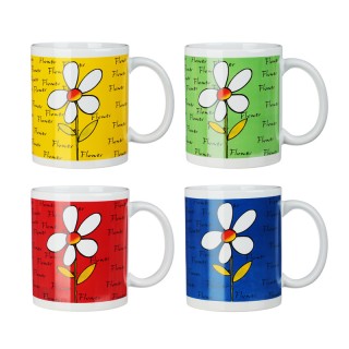 Кружка 0,32л Цветок MILLIMI 806-346