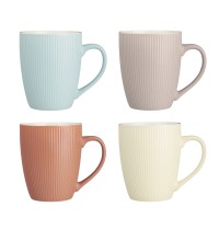 Кружка 0,35л Рельеф цветной 806-276