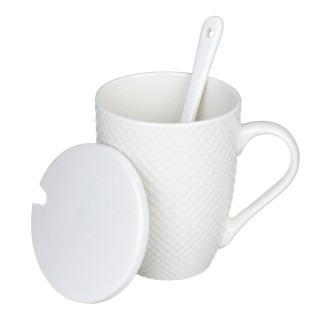 Кружка д/завар. MILLIMI 400мл с ложкой 806-274