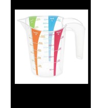 Кружка мерная 1л Цветная