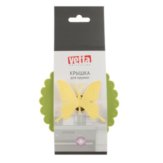 Крышка д/кружки 10,5см Бабочка 891-290