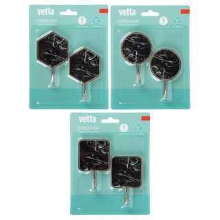 Крючки 2шт Vetta  самокл. 440-007