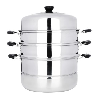 Мантоварка 28см 3 яруса 822-107