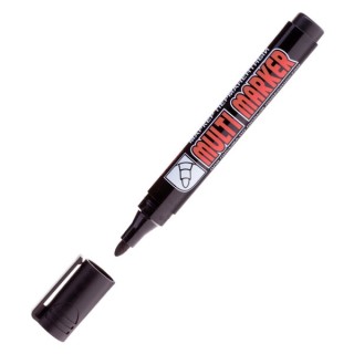 Маркер 3мм черный Crown Multi Marker 