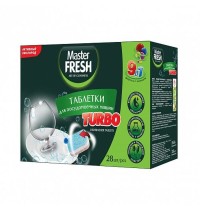 Мастер Fresh таблетки  д/ПММ 9в1 Турбо 28шт