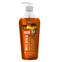 Милана Гель д/душа 750мл Men Африканская саванна