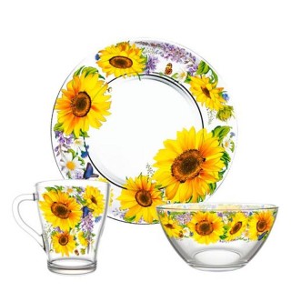 Набор д/завтрака 1/3 Подсолнухи