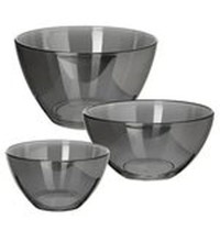 Набор салатников 1/3 Графит