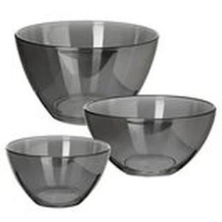 Набор салатников 1/3 Графит