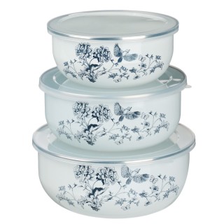 Набор салатников 1/3 с кр. эм. Флорал (14,16,18см) 894-531