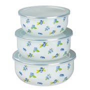 Набор салатников 1/3 с кр. эм. Голубика (14,16,18см) 894-532