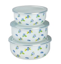 Набор салатников 1/3 с кр. эм. Голубика (14,16,18см) 894-532