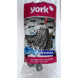 Насадка к швабре Веревка Зебра Йорк