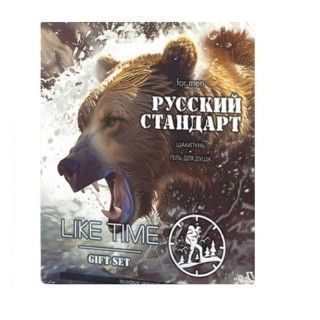 ПН LIKE TIME Русский стандарт (шамп.+г/д душа)Муж.