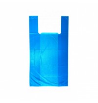 Пакет-майка 25+12х45 синяя (цена за упаковку)
