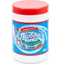 Первый снег стир. порошок 900г банка