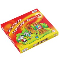 Пластилин Мультики 12цв. 240гр