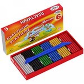 Пластилин Мультики 6цв. 120гр/30