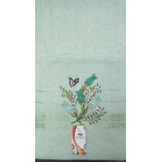 Полотенце среднее TAIYVE 50*100 Цветы