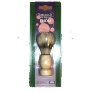 Помазок-мини  д/бритья Гном нат.щетина