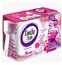Прокладки ПРЕМИУМ СУПЕР 8 шт Emily Style
