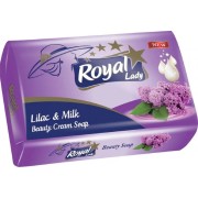ROYAL Lady мыло 140г Сирень и молоко /48