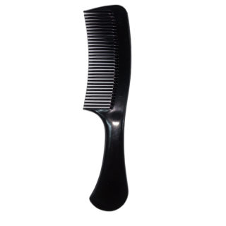 Расческа пластм. с ручкой 