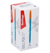 Ручка шарик. 70922 Berlingo Tribase Fuze 0.7мм 