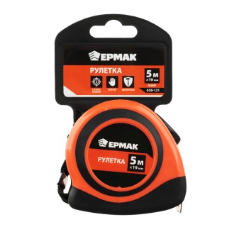 Рулетка 5м*19мм Ермак Автостоп 658-121