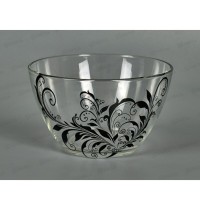 Салатник Криуль черный бол