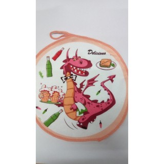 Салфетка Символ года Микрофибра кругл.