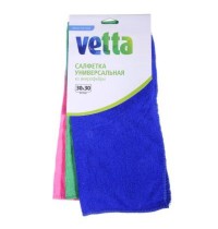 Салфетки Микрофибра 30*30 VETTA 448-205 Набор 3шт 