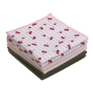 Салфетки Микрофибра 30*30 VETTA 448-375 Набор 6шт