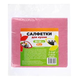 Салфетки Vetta 3шт вискоза 448-204