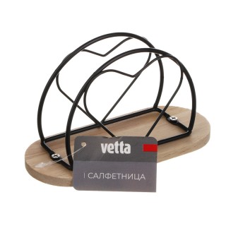 Салфетница Vetta углерод сталь 827-132