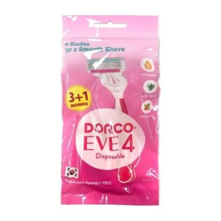 Станок Dorco FR A200 EVE4  3+1шт 4лезвия Женск