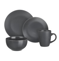 Столовый набор 16пр MILLIMI серый 824-237
