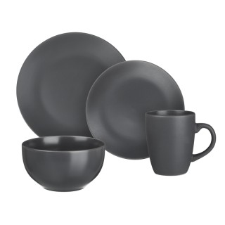 Столовый набор 16пр MILLIMI серый 824-237