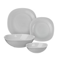 Столовый набор 19пр MILLIMI Грей квадр 818-232