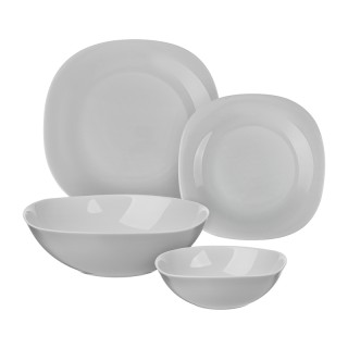 Столовый набор 19пр MILLIMI Грей квадр 818-232