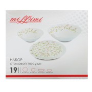 Столовый набор 19пр MILLIMI Клавель 818-002