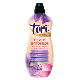 TORI Ополаскиватель д/белья 1,9л Glam embrace