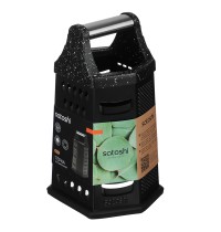 Терка 6-ти гранная Satoshi с антиналип 23см нерж.сталь 885-146