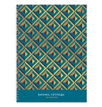 Тетрадь 80л кл. А4 на спирали Геометрия