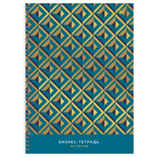 Тетрадь 80л кл. А4 на спирали Геометрия