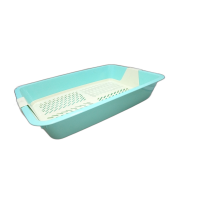 Туалет для кошек Кетти с сеткой  42*31*8см Твик