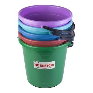 Ведро пл. 10л 30446 хоз.цв.с мерн.шк.