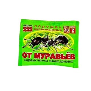 Веста 555 30г порошок от садовых муравьев /200