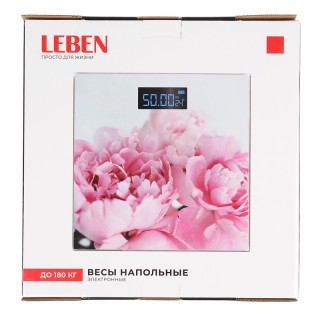 Весы напольные электр. LEBEN 180кг 252-091
