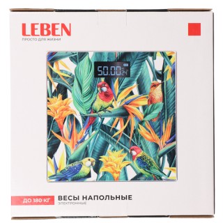 Весы напольные электр. LEBEN 180кг 252-092